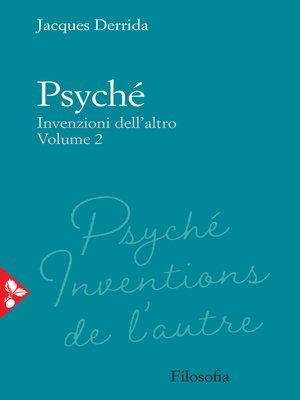 cover image of Psyché. Volume 2